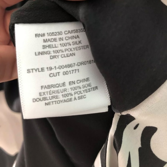 Joie Silk Jerelle Dress, Midi Halter, Side Slit, Black Floral, XS - Picture 6 of 9